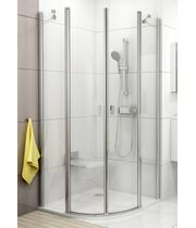 Душевой уголок Ravak Chrome CSKK4-80 белый+транспарент
