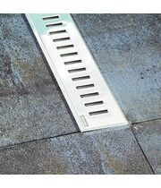 Душевой лоток Ravak OZ Zebra 850 с решеткой, 90 см