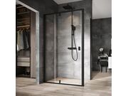 Душевая стенка Ravak NPS-100, черный + transp..