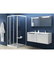 Душевая стенка Ravak Supernova APSS-80, 198 см, белый+транспарент, 940401R2Z1