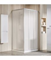 Душевая стенка Ravak Supernova APSS-80, 198 см, сатин+перл, 94040UR211