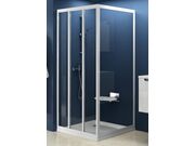 Душевая стенка Ravak Supernova APSS-90 белая+..