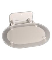 Сиденье для душа Ravak Ovo Chrome Clear/White, B8F0000028