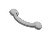 Ручка для ванны Ravak Evolution, сеpая, B5H00..