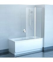 Шторка для ванны Ravak CVS2-100 R хром+транспарент