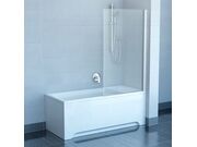 Шторка для ванны Ravak PVS1-80 белый+транспар..