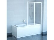 Шторка для ванны Ravak VS2 105 белый+рейн..