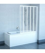 Шторка для ванны Ravak VS5 белый+райн