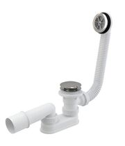 Сифон для поддона 50 Ravak Sabina X01315 с переливом, хром