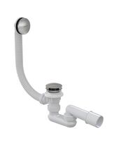 Сифон для ванны слив-перелив Ravak X01472, удлиненный, Click Clack