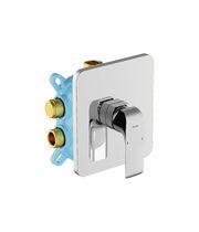 Смеситель настенный Ravak Flat 066.00, R-box, X070124