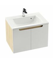 Тумба под умывальник Ravak SDD Classic 80x49x47,  латте/белый