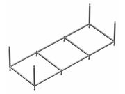 Монтажный набор для ванны Roca Easy 180x80, 7..