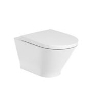 Унитаз подвесной Roca Gap Round 35.5x54, безободковый, 3460NL000