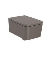 Унитаз подвесной Roca Inspira Square Rimless, кофейный, A346537660