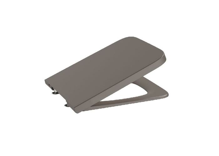 Сиденье с крышкой для унитаза Roca Inspira Square, кофейный, A80153266B