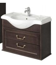 Тумба для раковины Roca America Evolution W 105см ZRU9302962, дуб тёмный