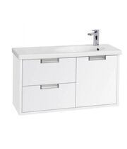 Тумба под раковину Roca Etna 80 см, белый глянец, 7857301806