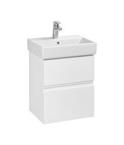 Тумба под умывальник Roca Oleta 60, белый матовый, 7857639501