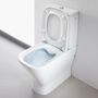 Чаша для унитаза Roca Gap Clear Rim 34x60x79, двойной выпуск, 734273700H