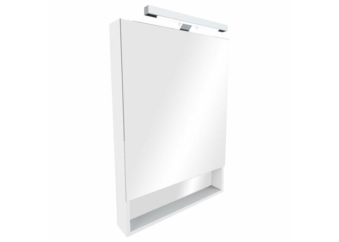 Зеркальный шкафчик Roca Gap ZRU9302887 80x85, глянцевый белый