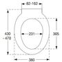 Сиденье с крышкой Soft Close для унитаза Villeroy&Boch Aveo Next Generation, CeramicPlus, 9M57S1R1