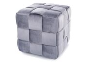 Пуф SIGNAL CASEL Velvet серый..