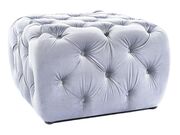 Пуф SIGNAL SOPHIA Velvet Bluvel 03 светло-сер..