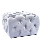 Пуф SIGNAL SOPHIA Velvet Bluvel 03 светло-серый