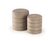 Комплект HALMAR PACHO (2 пуфа) бежевый..