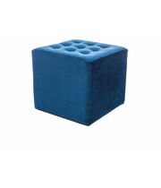 Пуф SIGNAL LORI Velvet Bluvel 86 темно-синий