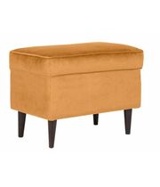 Пуф SIGNAL RON Velvet Bluvel 68 карри/венге