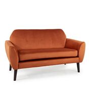 Диван SIGNAL MENA Velvet Bluvel 4215 корица/венге