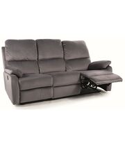 Диван SIGNAL SPENCER 3 Velvet Bluvel 14 раскладной, серый