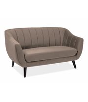 Диван SIGNAL ELITE 2 Velvet Bluvel 40 темно-бежевый/венге