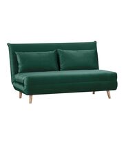 Диван SIGNAL SPIKE II Velvet tap. 189 зеленый/бук