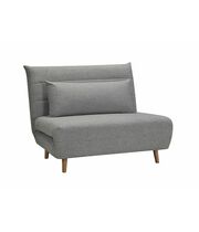 Диван SIGNAL SPIKE Velvet tap. 139 раскладной, серый/бук