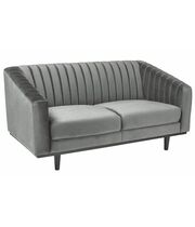 Диван SIGNAL ASPREY 2 Velvet Bluvel 14 серый/венге