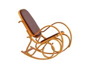 Кресло-качалка HALMAR MAX BIS PLUS коричневый..