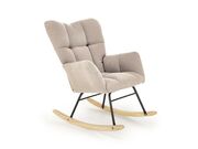 Кресло-качалка HALMAR VASCO бежевый..