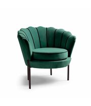 Кресло HALMAR ANGELO темно-зеленый/черный