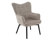 Кресло SIGNAL CARMEN Raven 07 серый/черный ма..