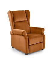 Кресло HALMAR AGUSTIN 2 раскладное, корица