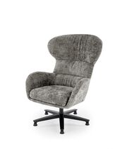 Кресло HALMAR FRANCO серый/черный