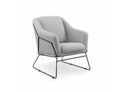 Кресло HALMAR SOFT 2 серый/черный..