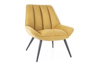 Кресло SIGNAL CELLA Brego 68 карри/черный..