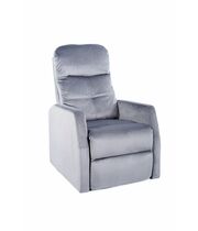Кресло SIGNAL ARES Velvet Bluvel 14 раскладное, серый