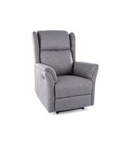 Кресло SIGNAL ZEUS tap. 158 раскладное, серый