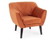 Кресло SIGNAL KARO 1 Velvet Bluvel 4215 кориц..