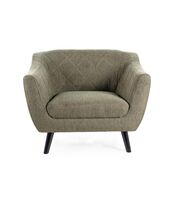 Кресло SIGNAL MOLLY 1 Brego 77 оливковый/венге